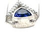 14K Custom Tanzanite and Diamond Necklace