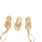 Diamond Sandals Earring and Necklace Set