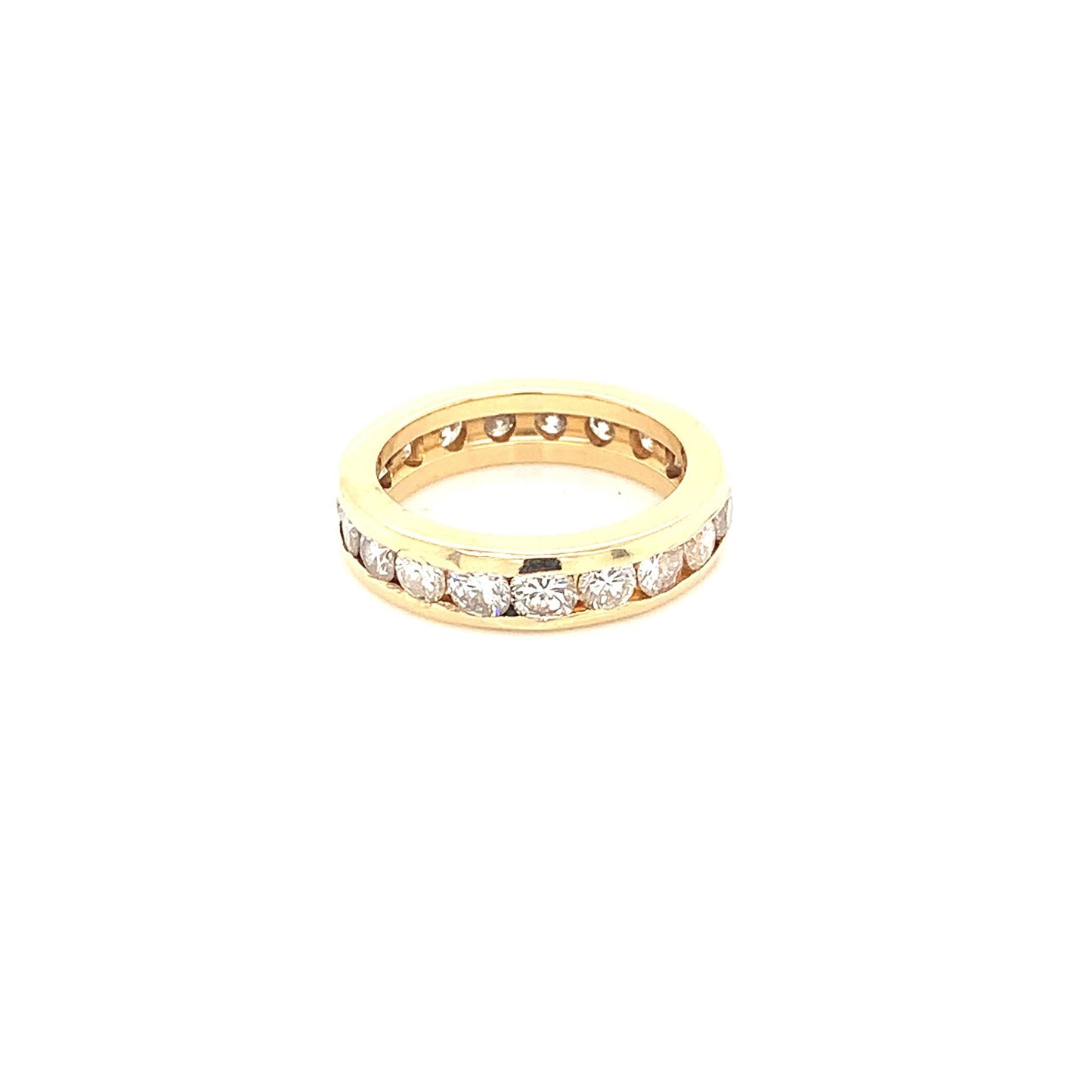 Channel Set Eternity Band