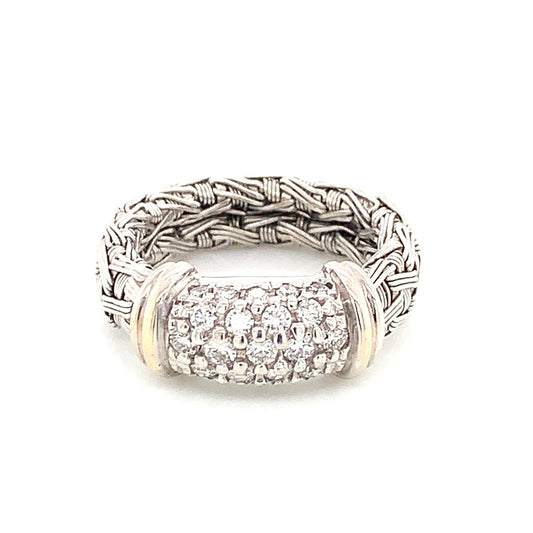 Roberto Coin Woven Ring