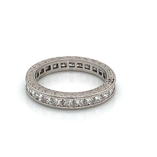 Princess Cut Diamond Eternity Band Ring