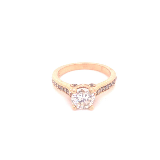 Round Brilliant Cut Diamond Ring