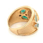 Tourmaline and Emerald Ring