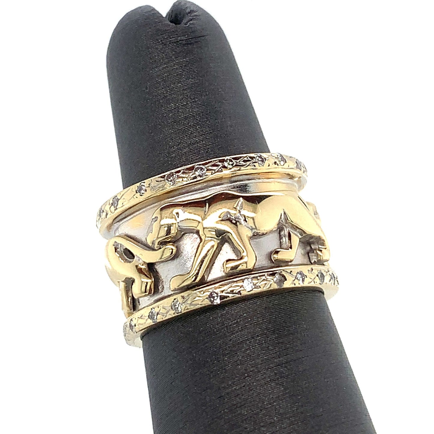 Panther Eternity Ring